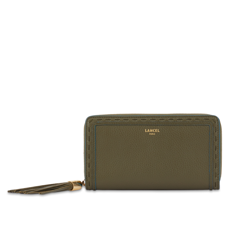 Long zip wallet