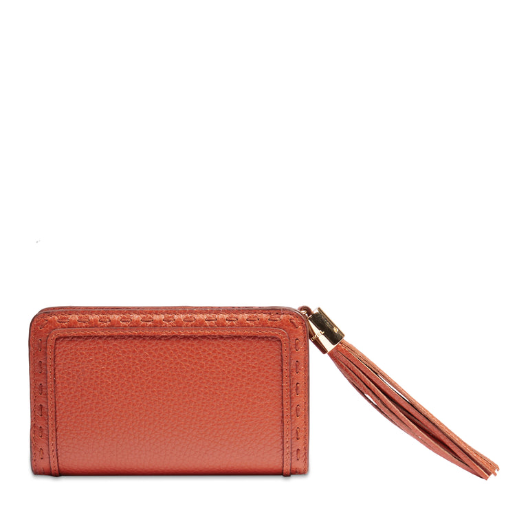 PORTEFEUILLE RECTANGULAIRE ZIPPE
