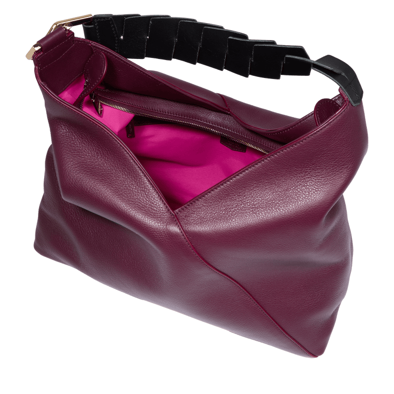 L ZIP HOBO BAG
