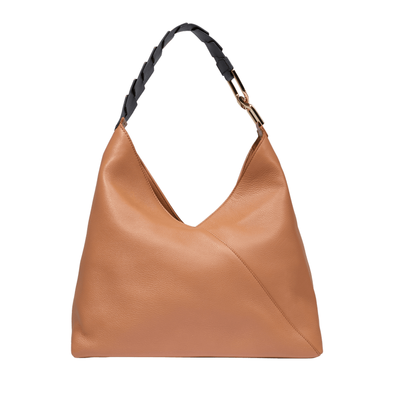 Sac hobo zippé L