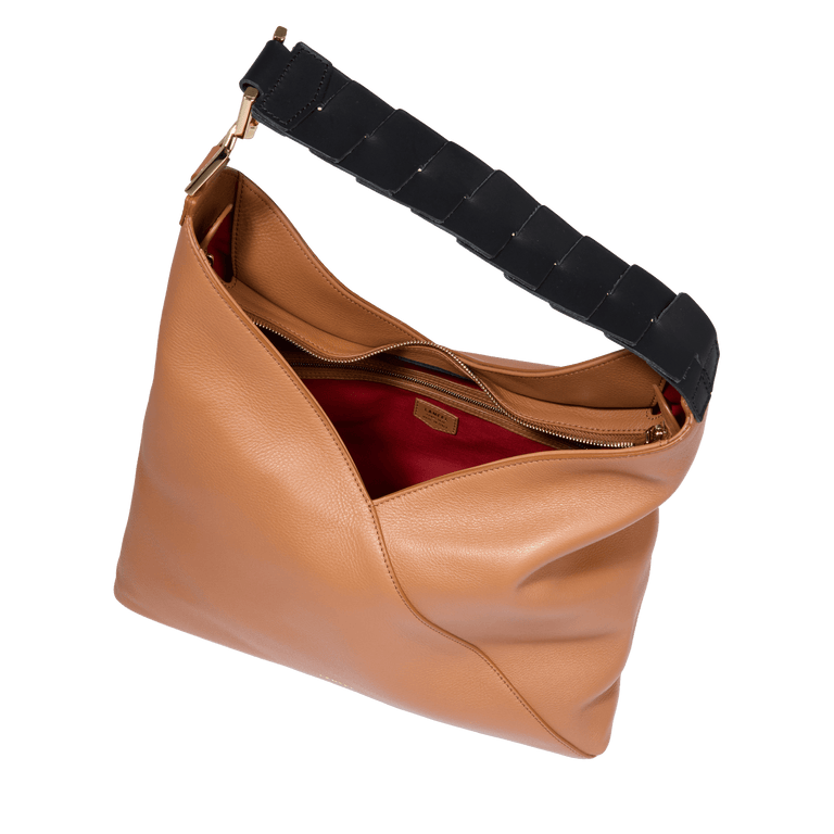 Sac hobo zippé L