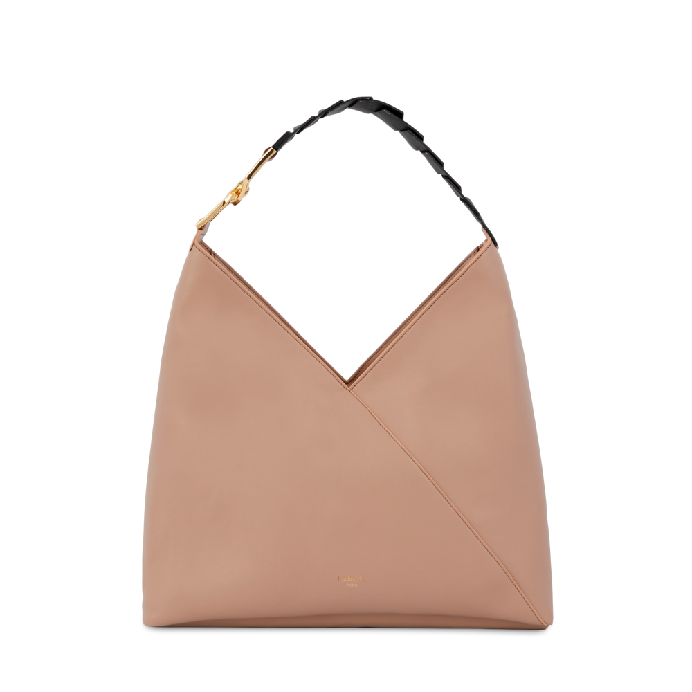Zip hobo bag Pagode de Lancel - Natural/Black