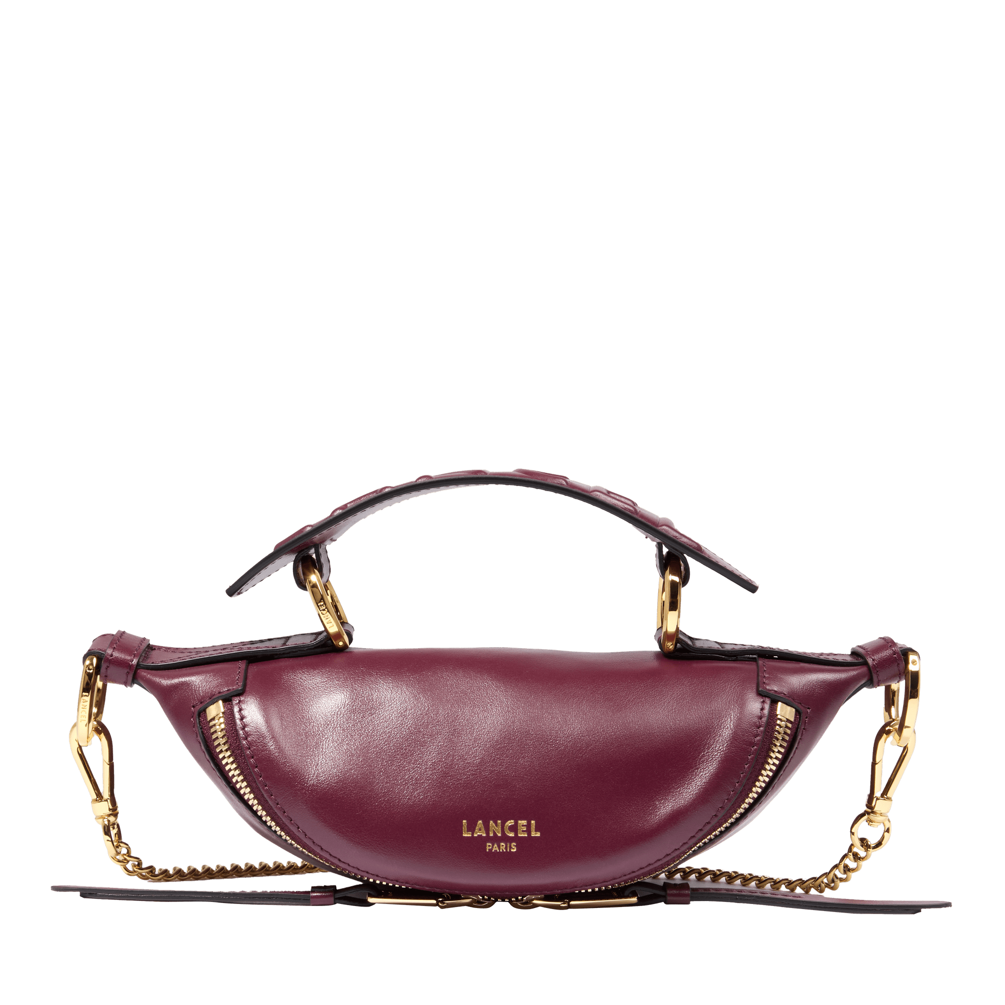 MINI ZIP CROSSBODY BAG – Lancel MINI ZIP CROSSBODY BAG – Lancel