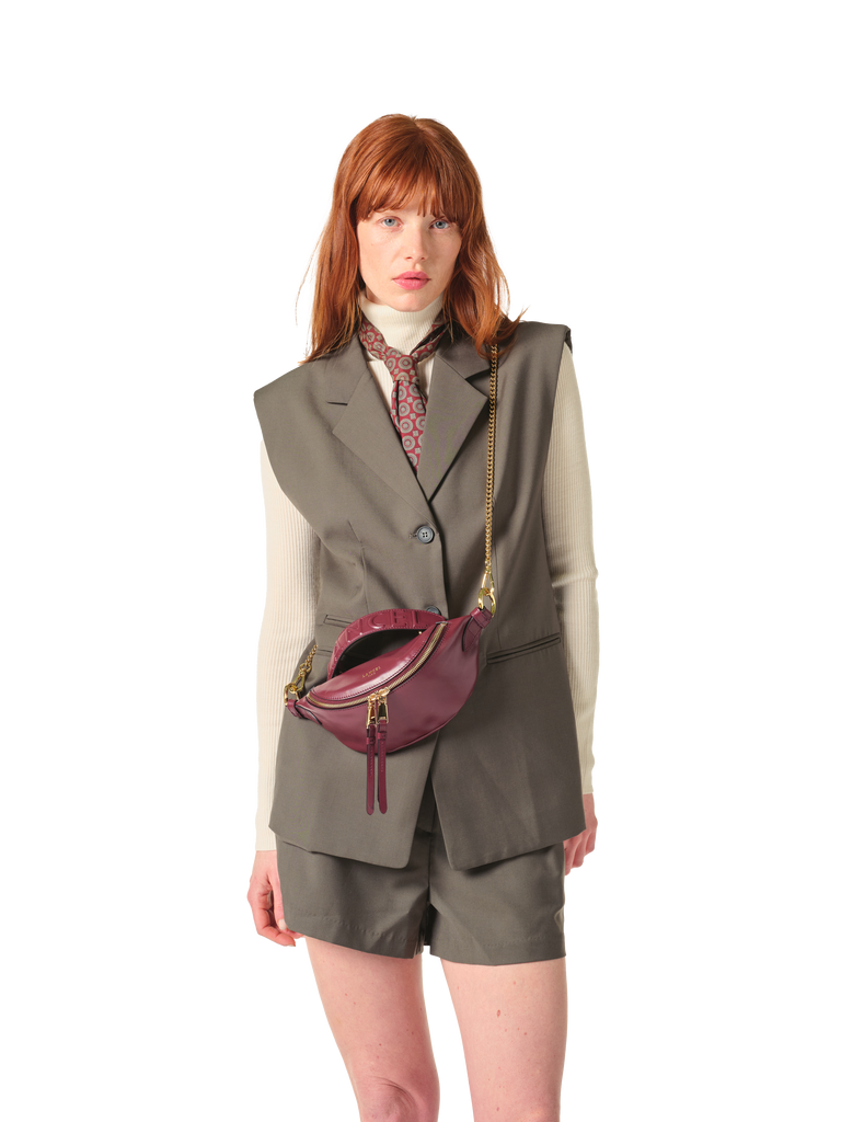 MINI ZIP CROSSBODY BAG