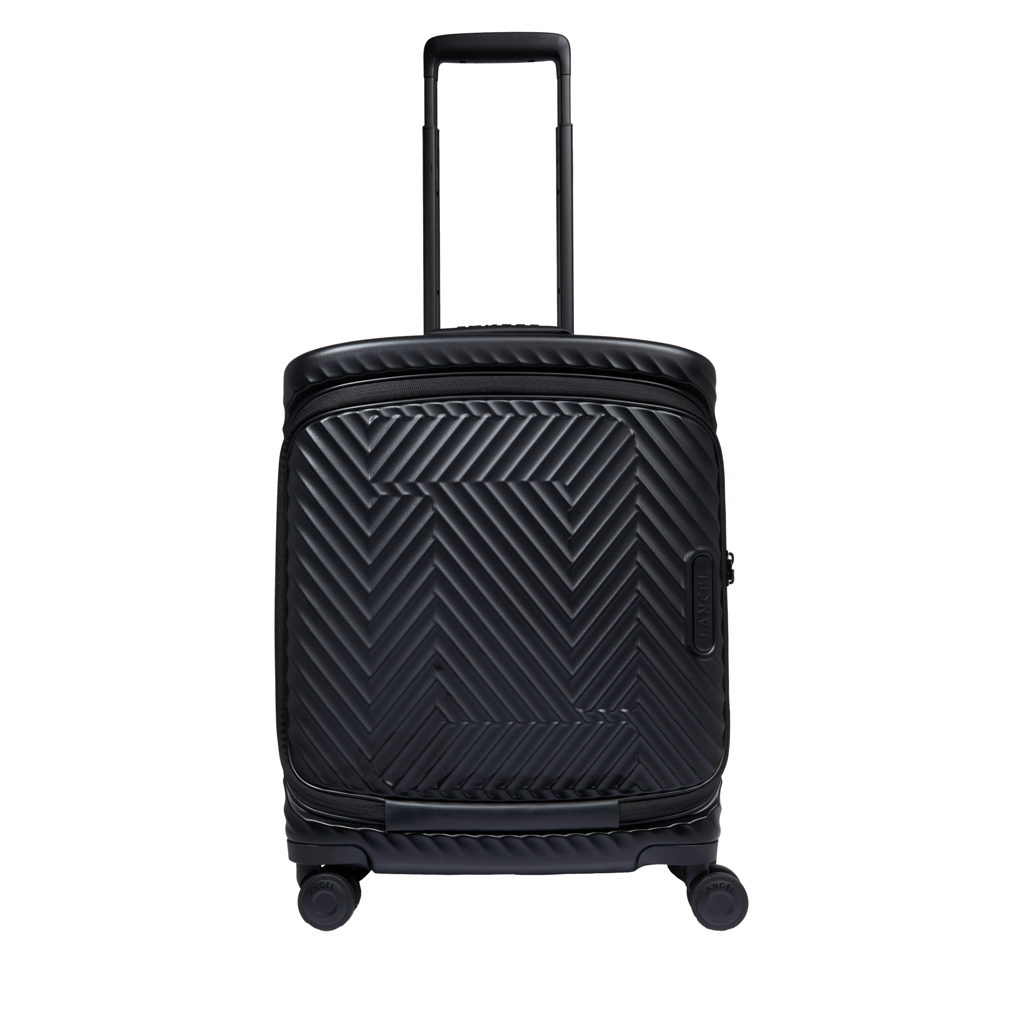 Cabin suitcase with front panel Lancel