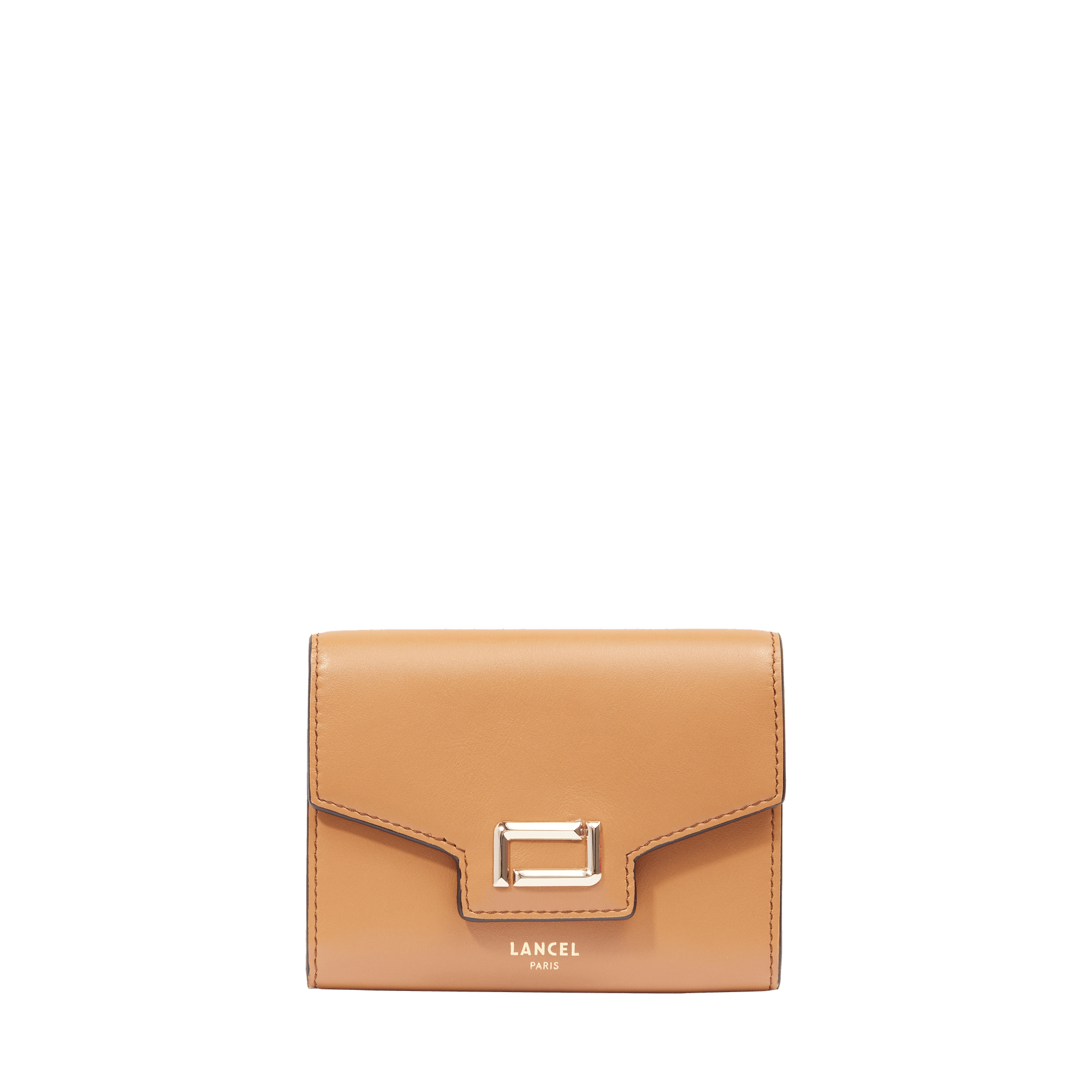 Portefeuille rectangulaire compact rabat – Lancel