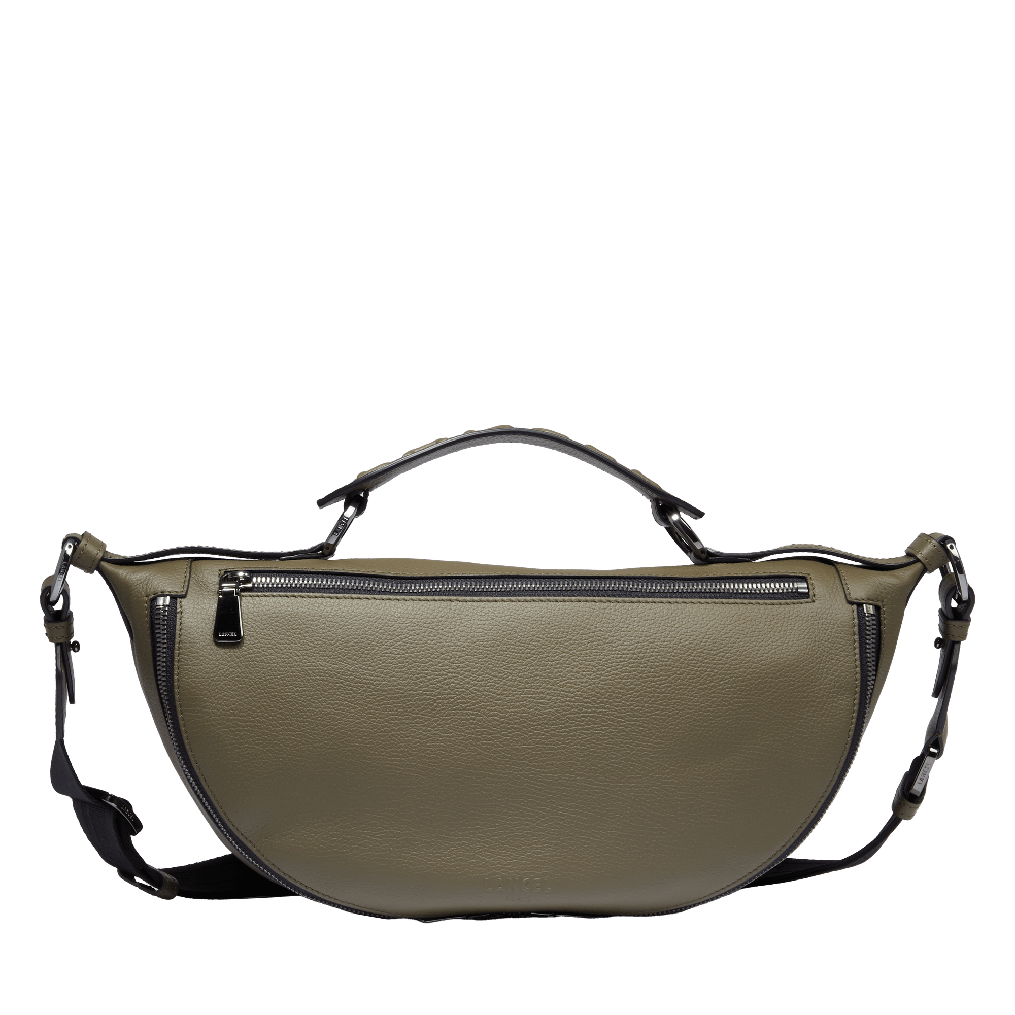 【U LAN】Eyelet Strap Pocket Big Bag M ZIP CROSSBODY BAG – Lancel