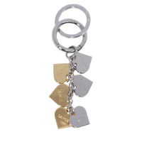PORTE-CLES MULTI CŒURS