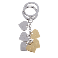 PORTE-CLES MULTI CŒURS