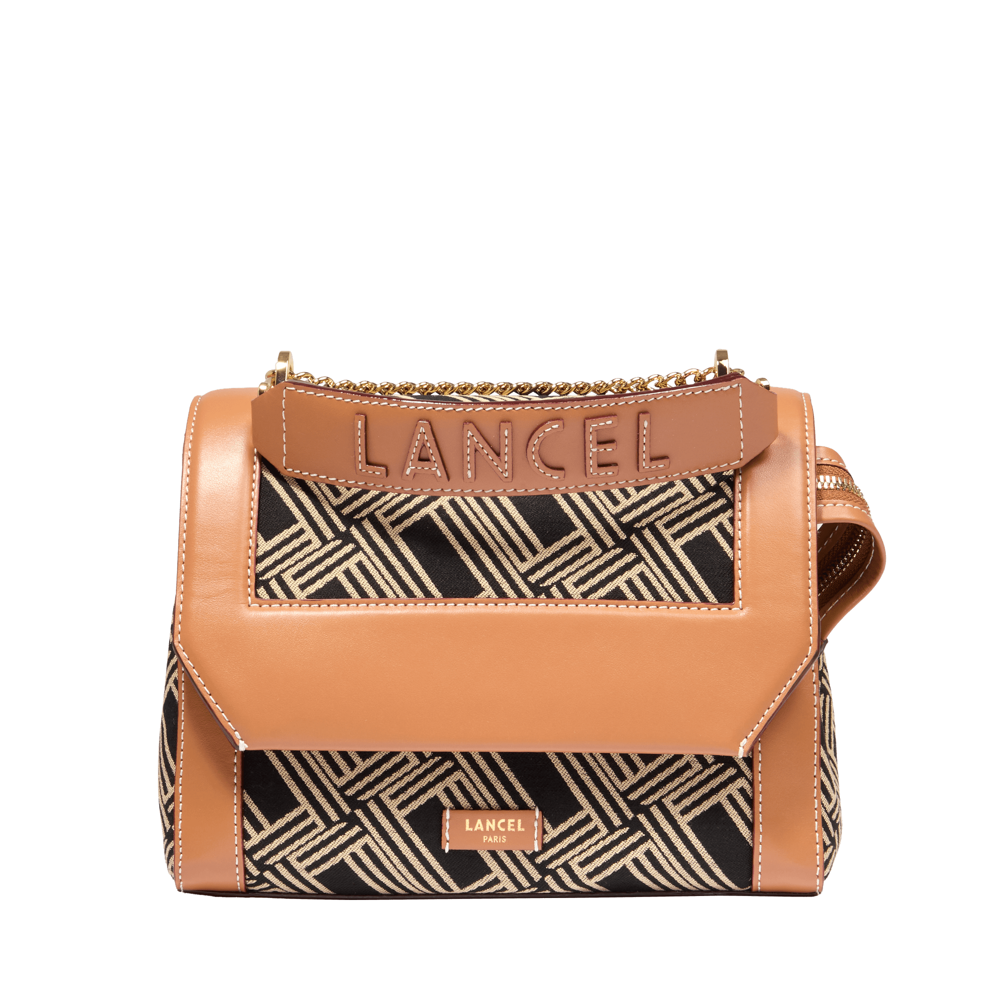 Lancel Ninon Sac Camel Lancel M FLAP BAG – Lancel - Main Image