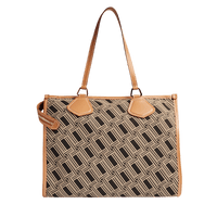 L ZIP TOTE BAG
