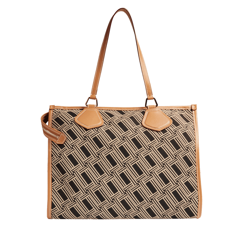L ZIP TOTE BAG