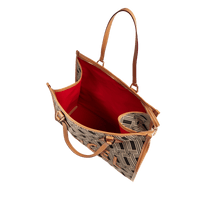 L ZIP TOTE BAG