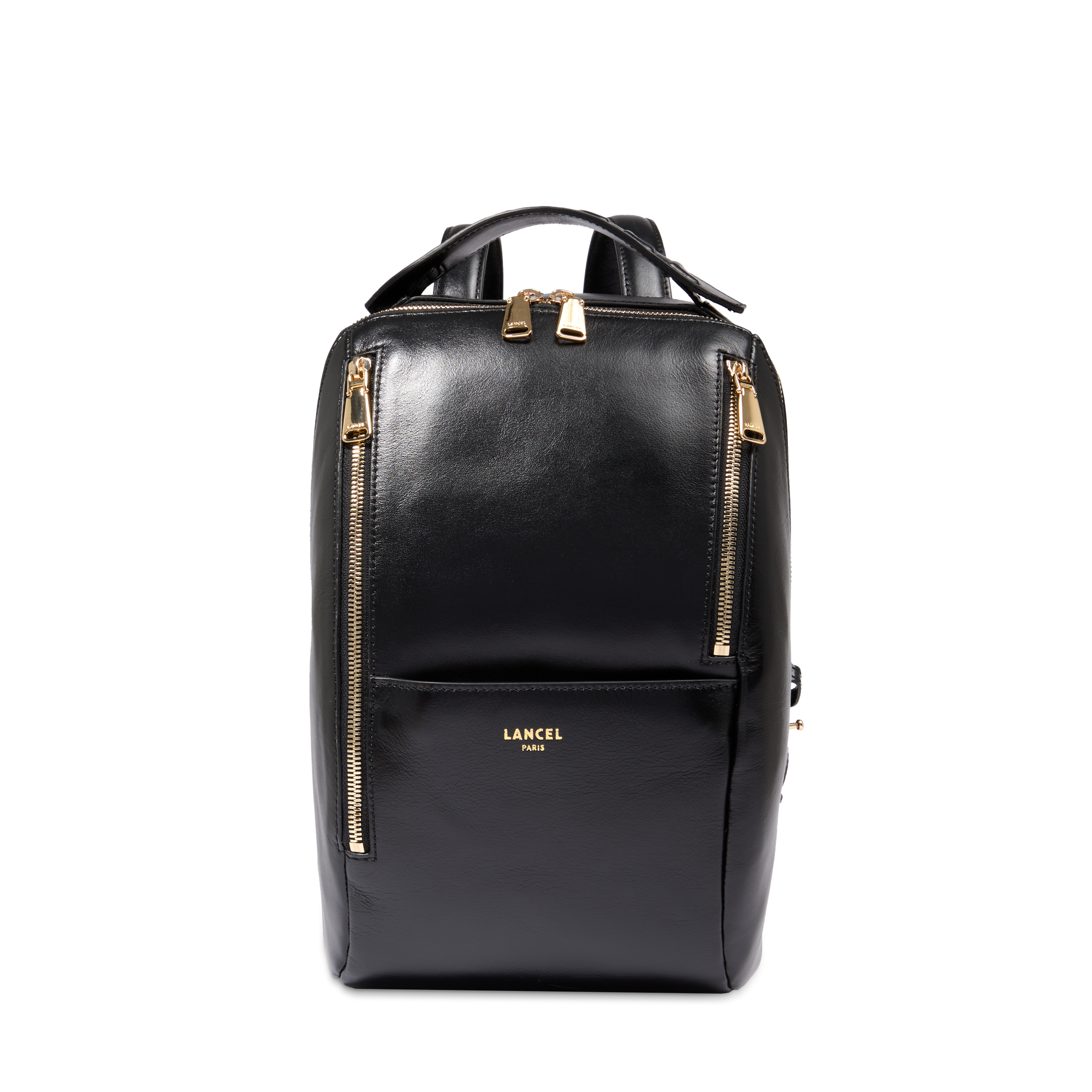 ORIGAMI DE LANCEL — S ZIP BACKPACK— BLACK– Lancel