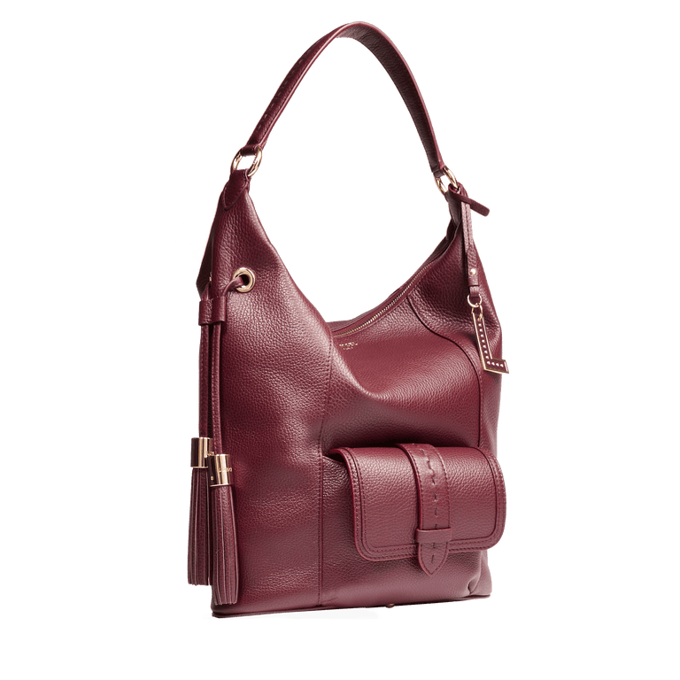 M ZIP HOBO BAG