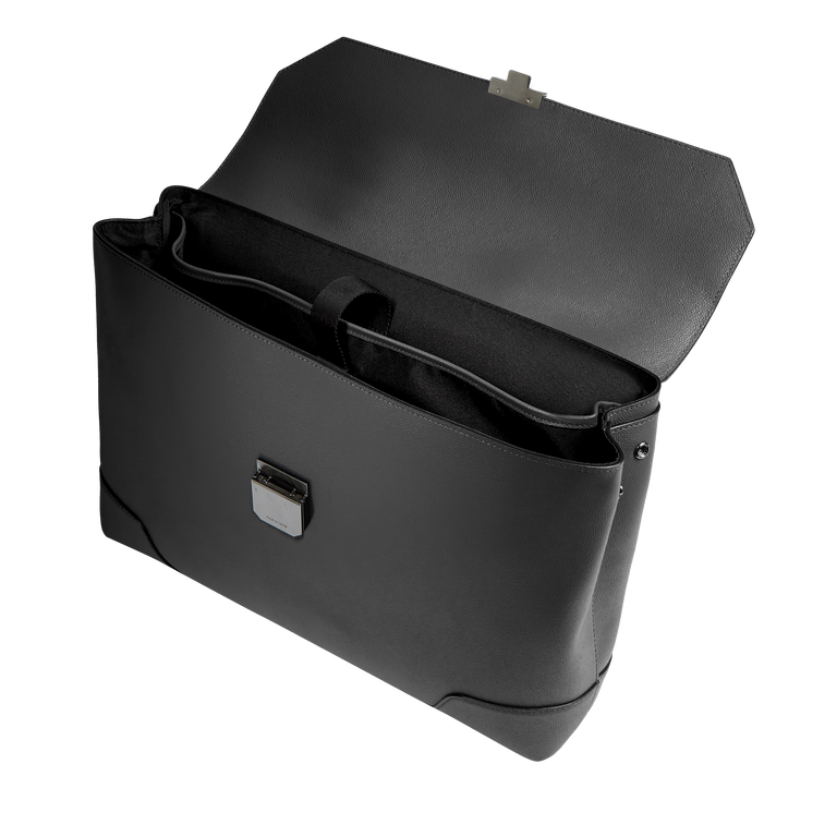 SLIM BRIEFCASE W/ FLAP & LOCK