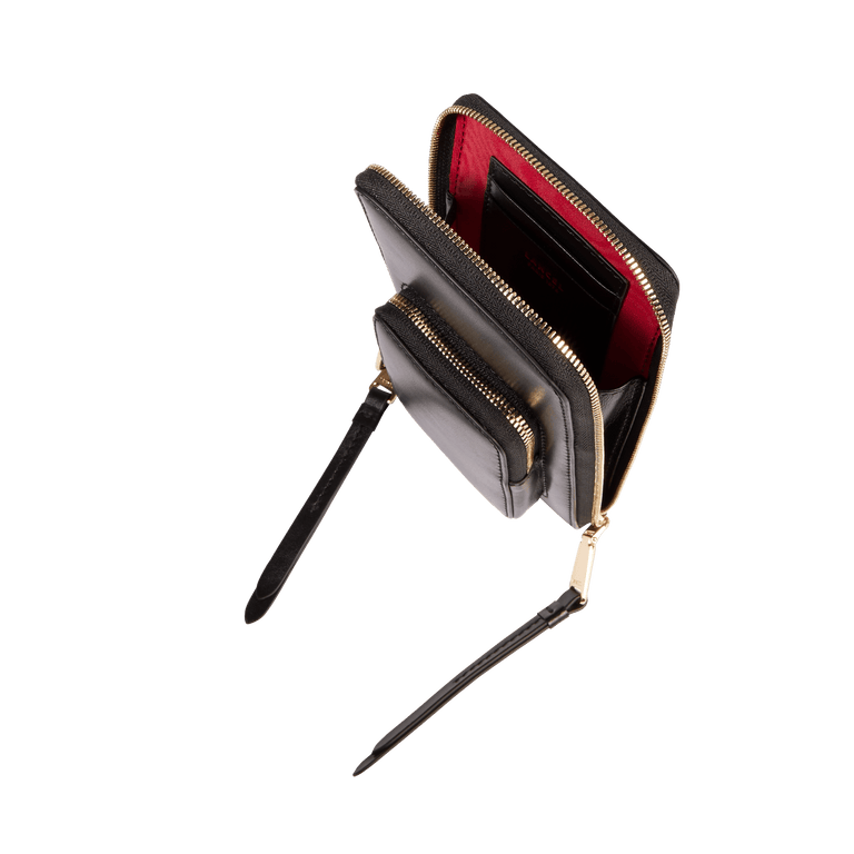 MINI ZIP VERTICAL BAG WITH POCKET