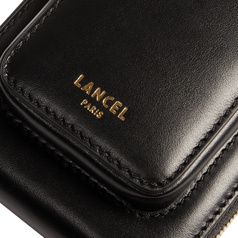 MINI ZIP VERTICAL BAG WITH POCKET