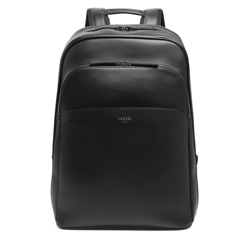 15.6" 2-ZIP COMPARTMENT BACKPACK - Black