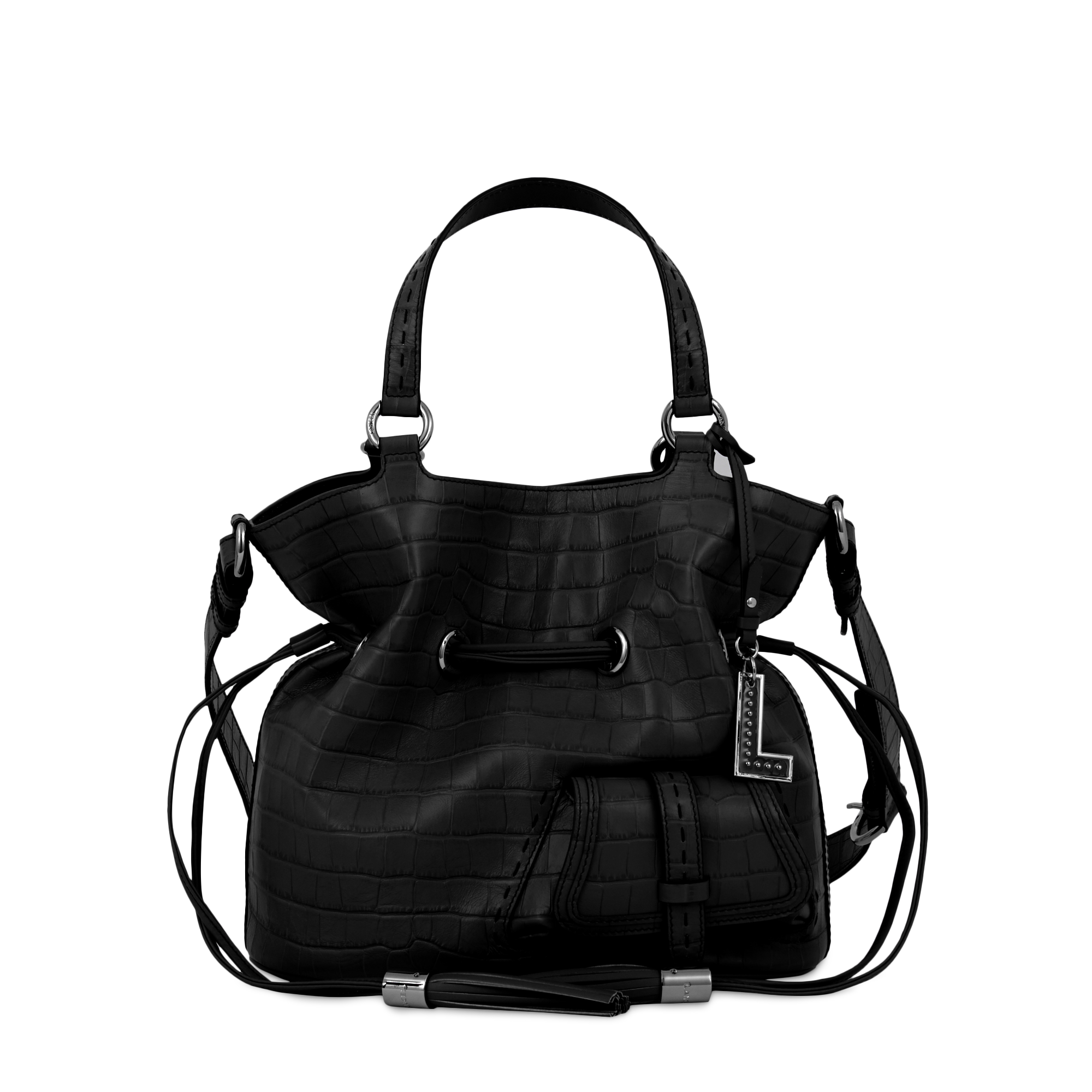 Sac lancel sales premier flirt croco