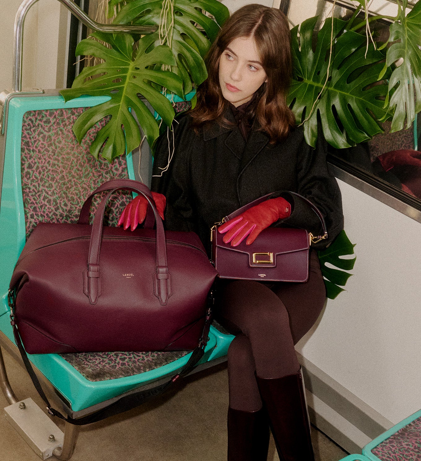 ランセルのトラベルバッグLancel Travel Bags 45 WEEKEND BAG – Lancel