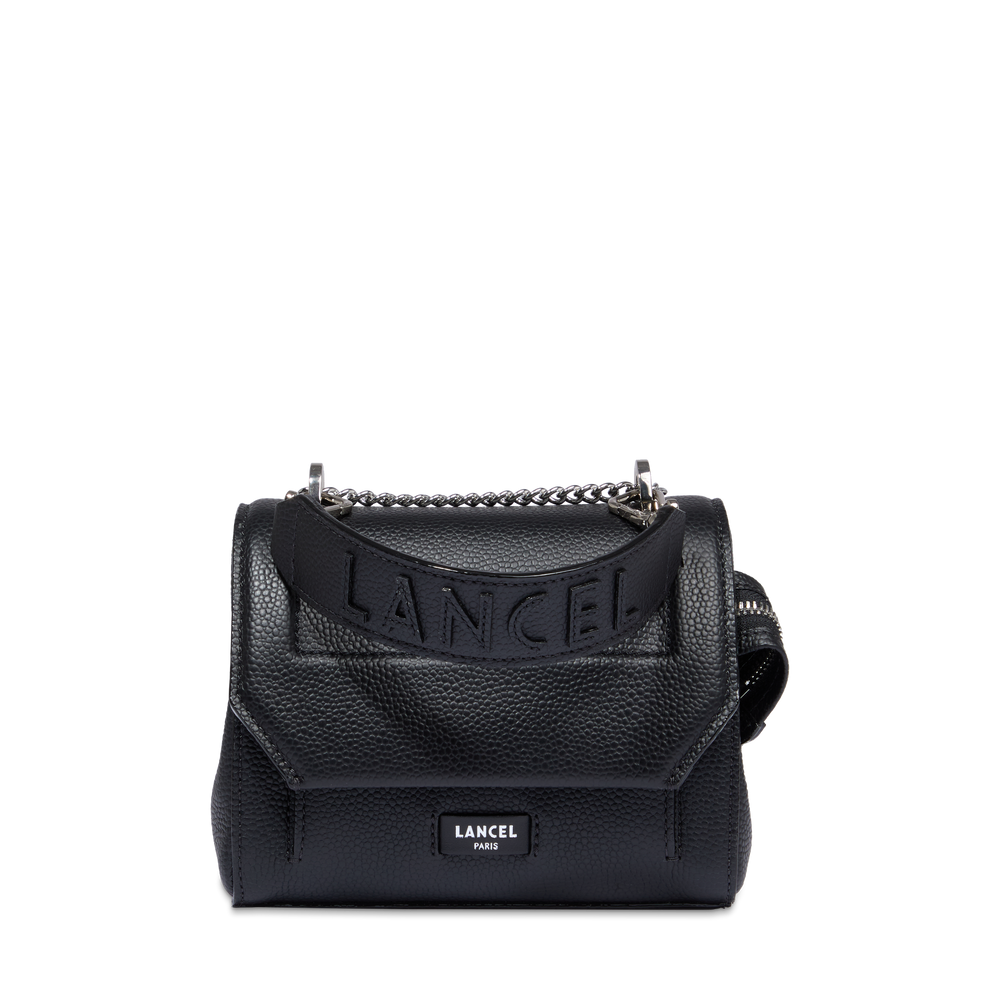 S FLAP BAG - Black