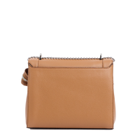 Flap bag with handle
