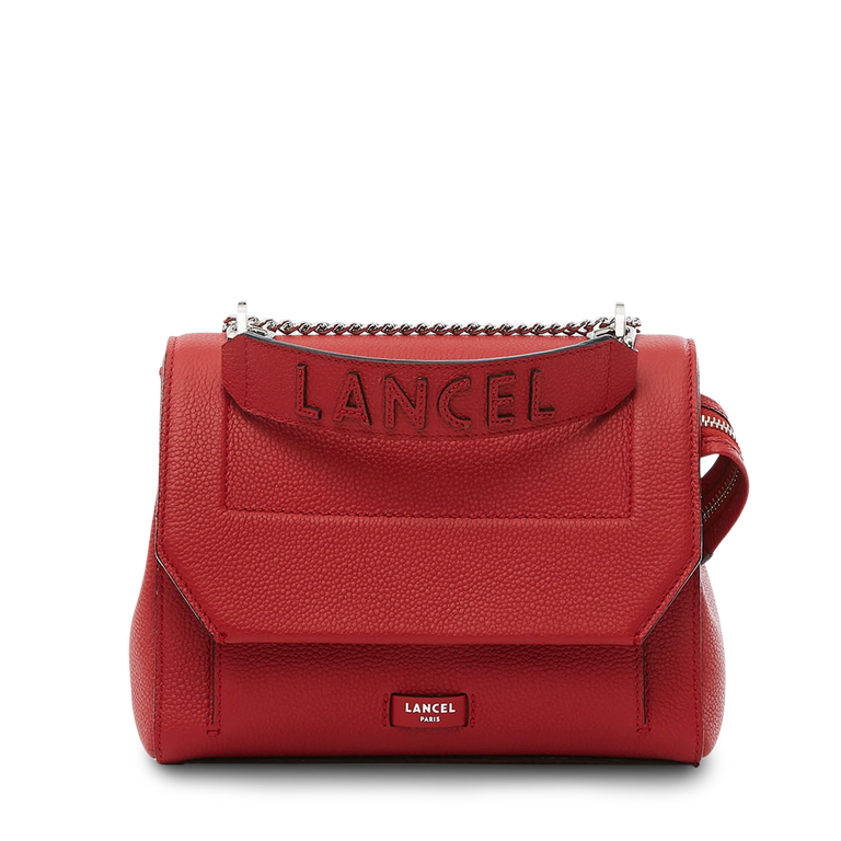 Flap bag with handle