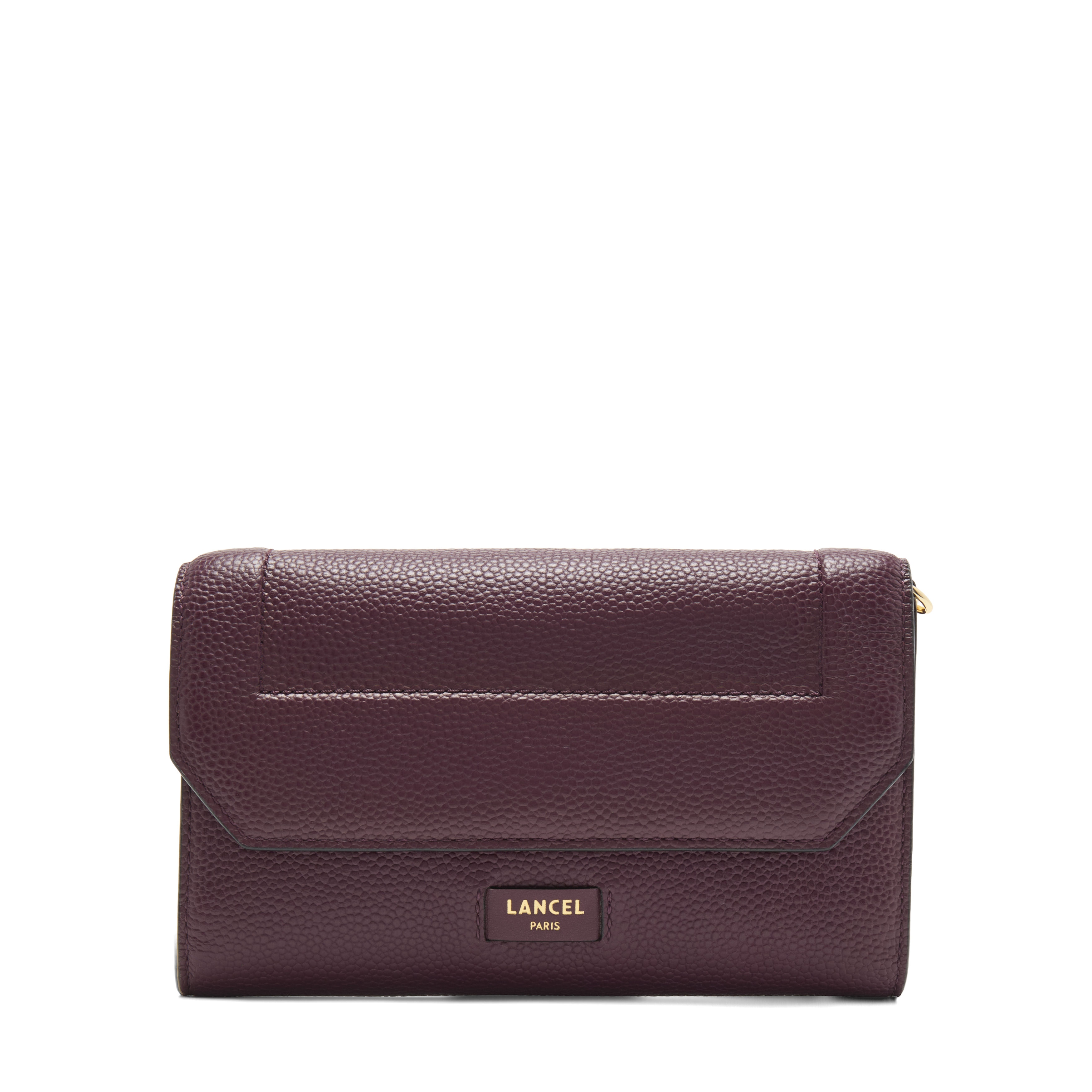 NINON DE LANCEL — CHAIN WALLET — CASSIS/GOLD – Lancel