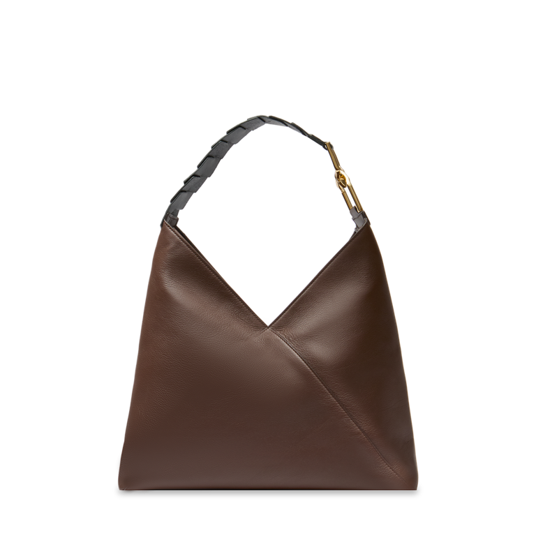 L ZIP HOBO BAG