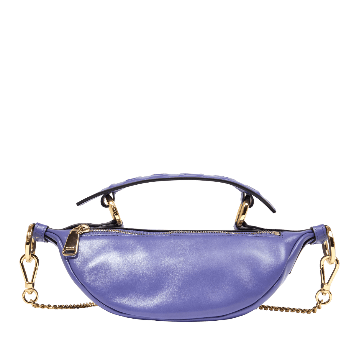 ORIGAMI DE LANCEL — MINI ZIP CROSSBODY BAG — INDIGO – Lancel