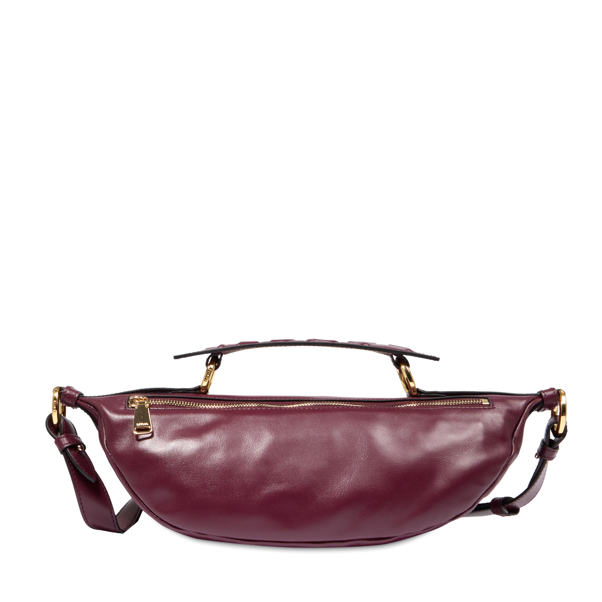 ORIGAMI DE LANCEL — S ZIP CROSSBODY BAG — BLACKCURRANT – Lancel