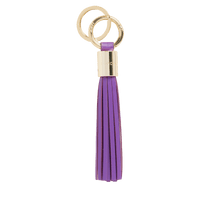 L TASSEL KEYRING