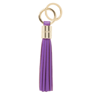 L TASSEL KEYRING
