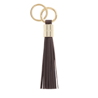 L TASSEL KEYRING