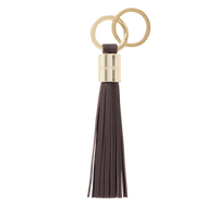 L TASSEL KEYRING