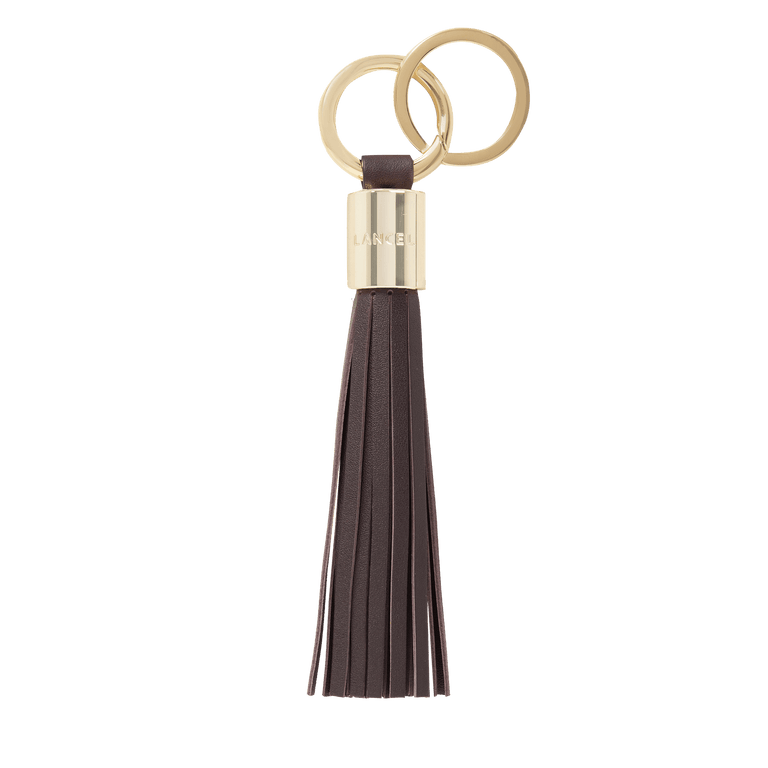 L TASSEL KEYRING