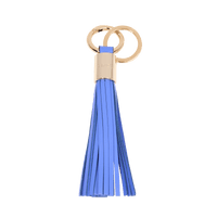 L TASSEL KEYRING