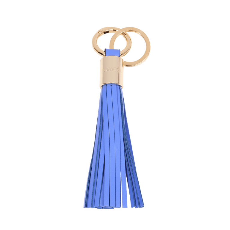 L TASSEL KEYRING