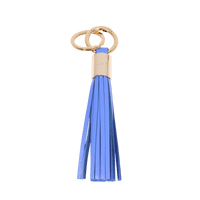 L TASSEL KEYRING