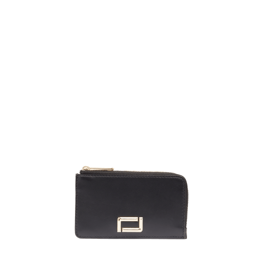 PORTE-CARTES ZIPPÉ - Noir