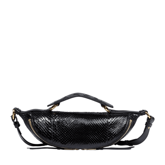 S crossbody bag Origami de Lancel - Black