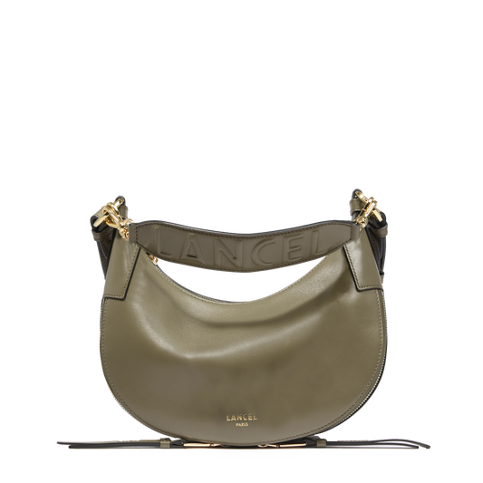 S hobo bag Origami de Lancel - Dark Khaki