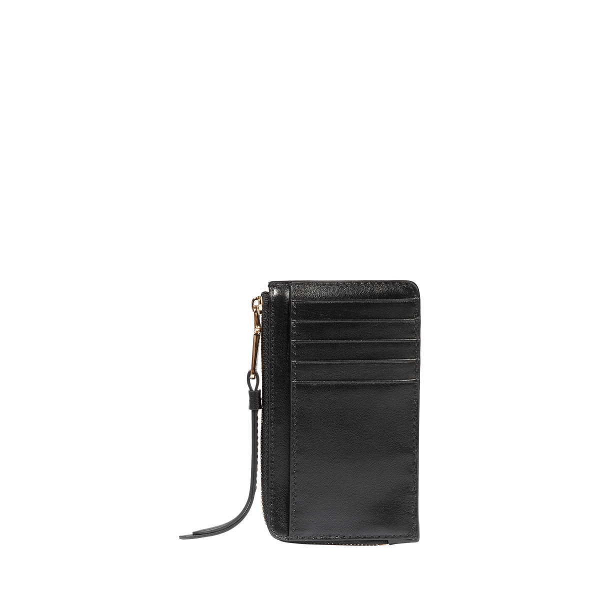 ORIGAMI DE LANCEL — ZIP CARD HOLDER — BLACK – Lancel