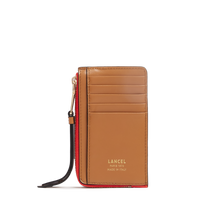 ★DE MERIEL★ Multi Card Holder_3Colors ZIP CARD HOLDER – Lancel