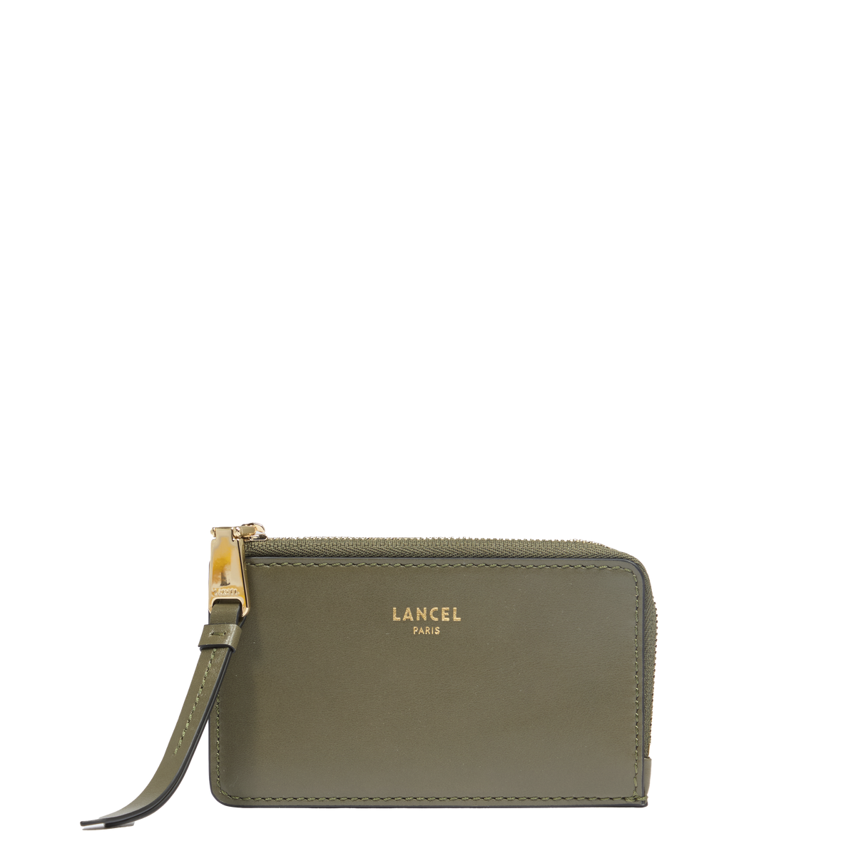 ORIGAMI DE LANCEL — ZIP CARD HOLDER — BLACK – Lancel
