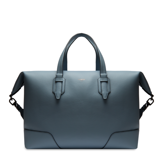 Zip duffle bag Charlie de Lancel - Blue Foam