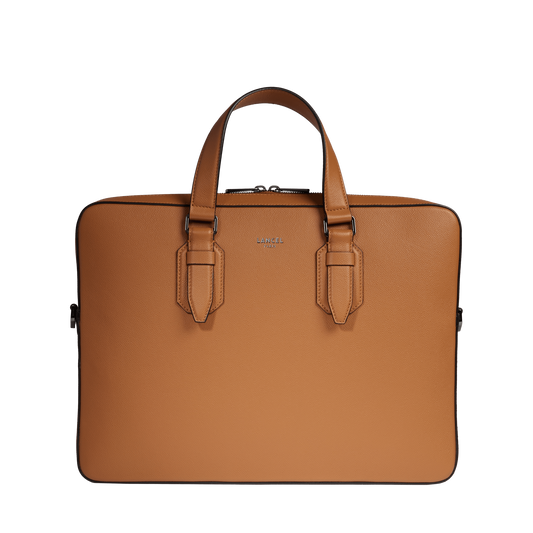 PORTE-DOCUMENTS ZIPPE 14' - Camel