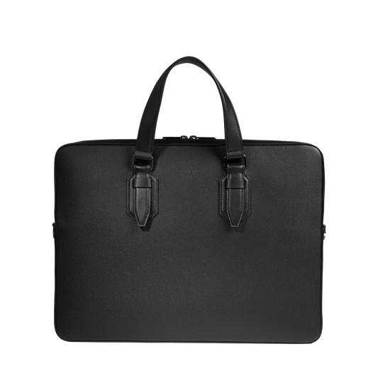 Porte-documents zippé 15,6" Charlie de Lancel - Noir