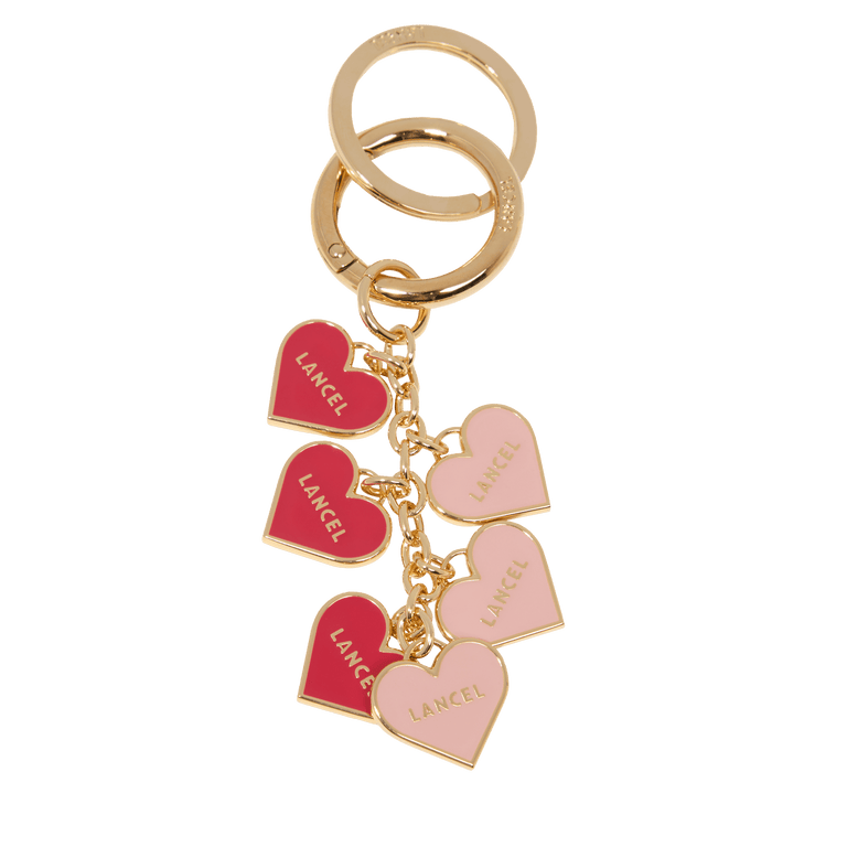 MULTI HEARTS KEYRING